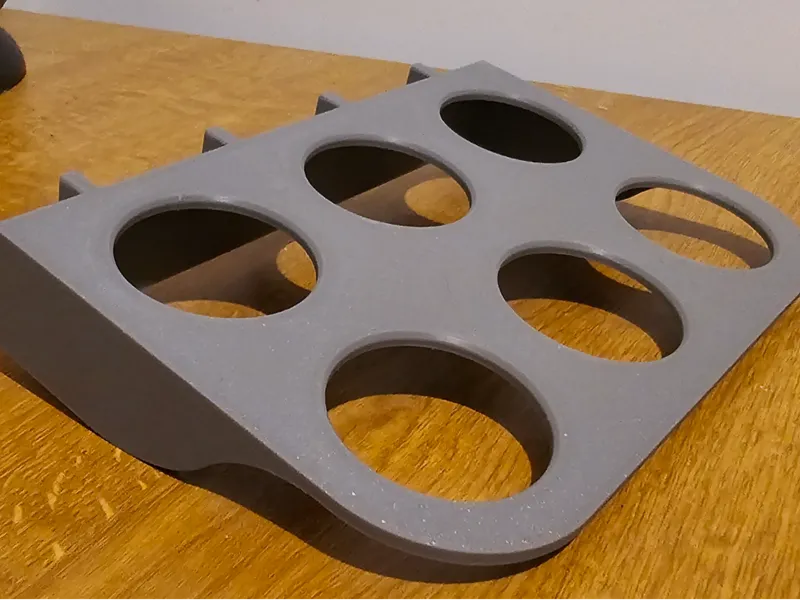 Egg holder for IKEA Skadis