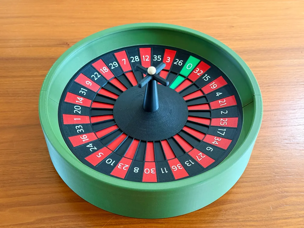Low Friction Roulette by Druewpee MakerWorld: Download Free 3D Models