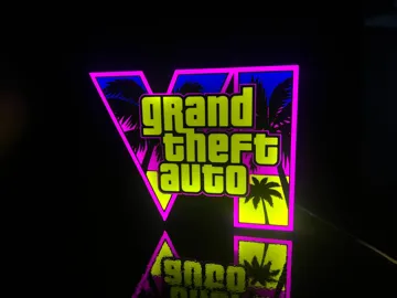 Accesorio de iluminación decorativa: GTA 6 LightBox - Grand Theft Auto VI Lampada — vista de referencia 4