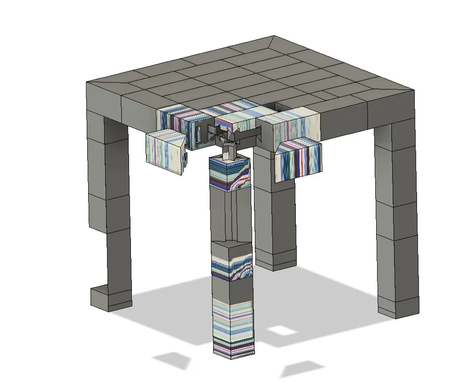 Purge Waste Table V1 - Free 3D Print Model - MakerWorld