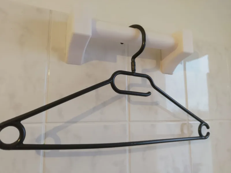 Drying Rod Bathroom. No Screw.