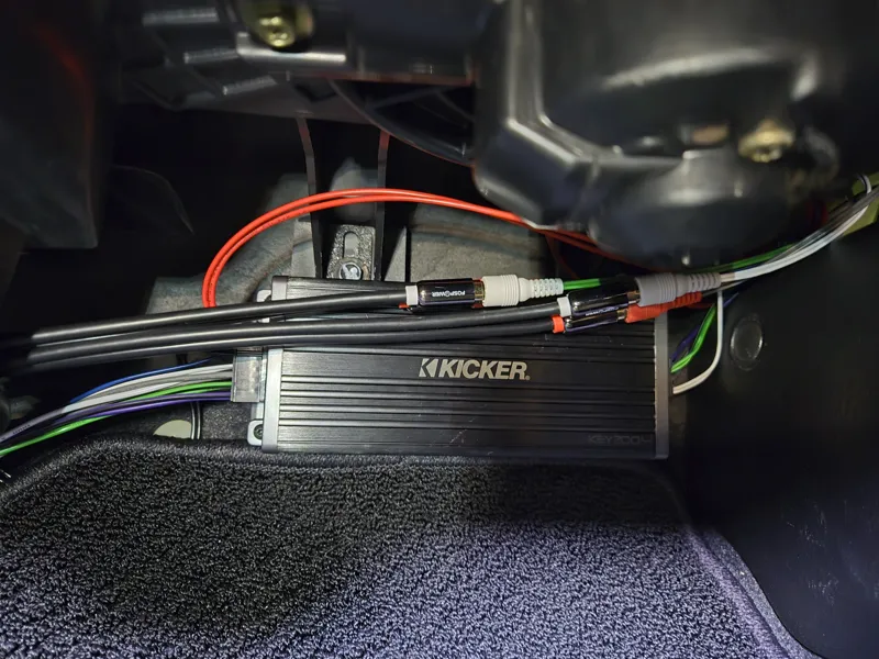 Honda S2000 Under dash Mount for Kicker Key 200.4