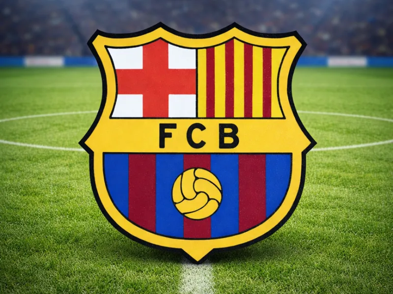 ESCUDO FUTBOL BARÇA. BARCELONA FC.
