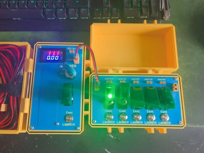 Addon für mein 12V/3s-Lipo Modellraketenstartgerät