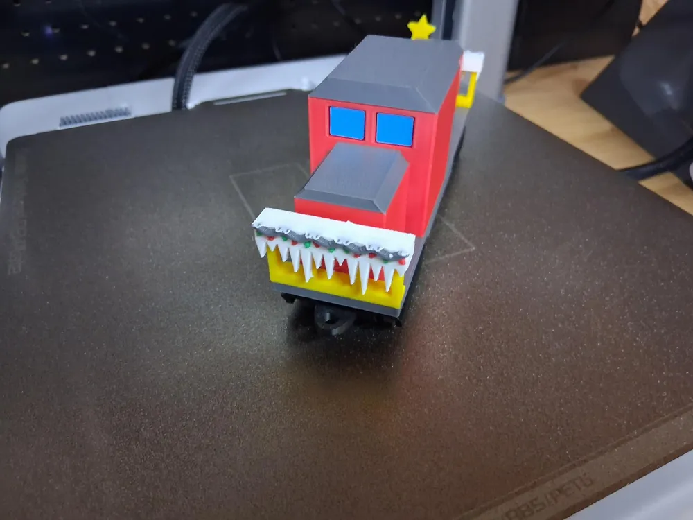 brick rigs train christmas upgrade - Free 3D Print Model - MakerWorld