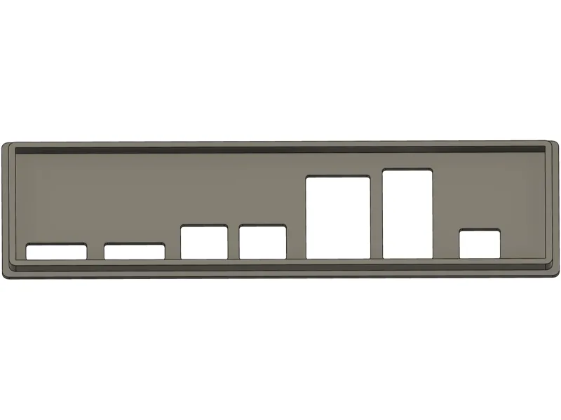 Dell Precision 3640 IO Shield Back Plate