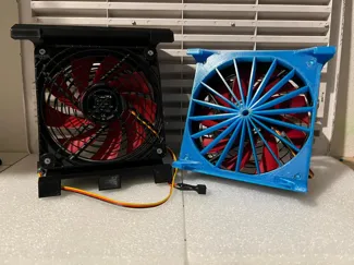 fridgegrid fan holder (thetford & dometic)