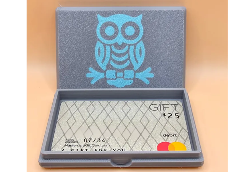 Wise Owl Gift Card Box