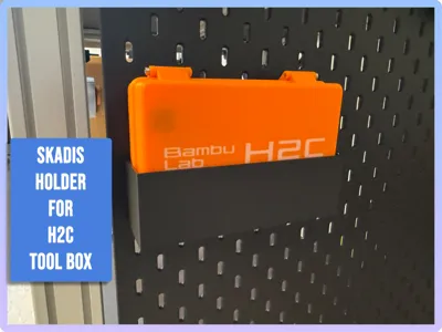 H2C H2D H2S Tool Box Skadis Holder