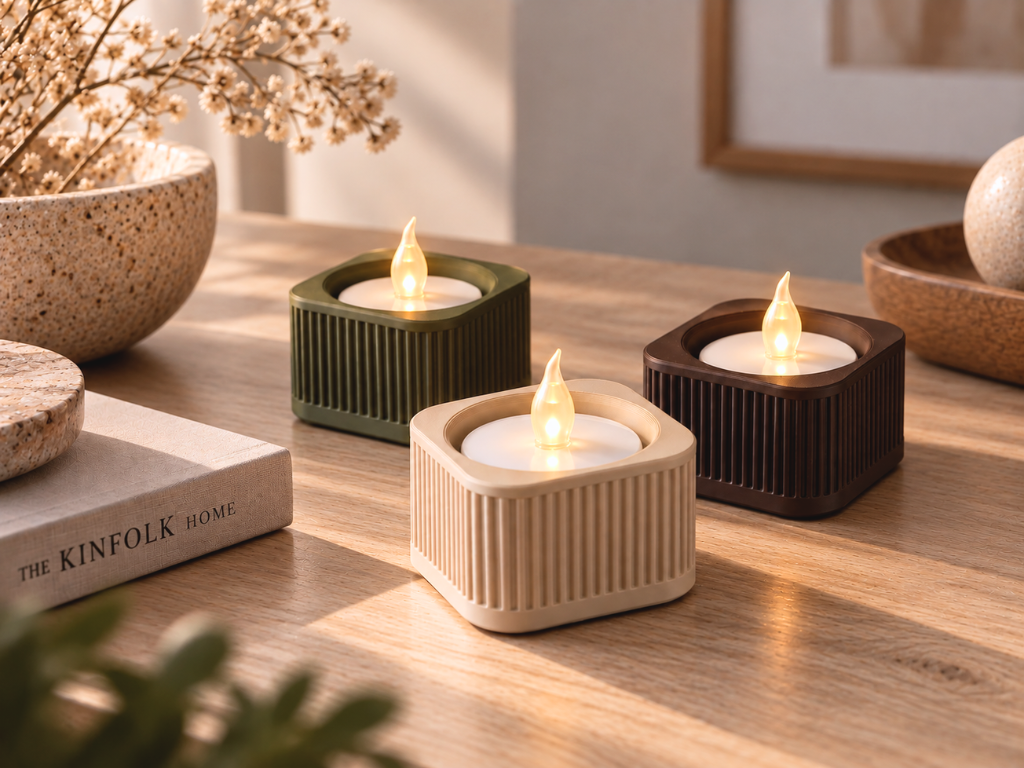 Tea Light Holder | Japandi - 1