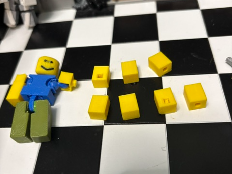 swapable forearms for roblox figure - 1