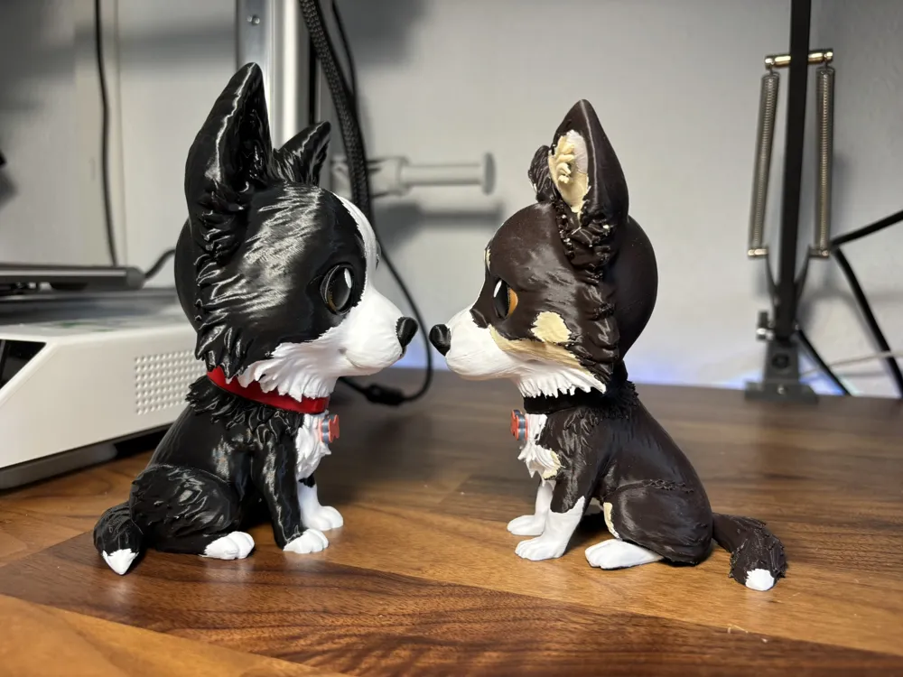 Border Collie - Free 3D Print Model - MakerWorld