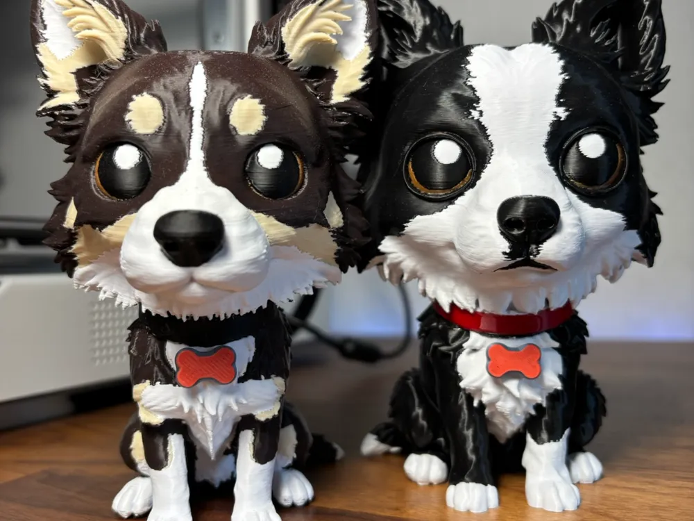 Border Collie - Free 3D Print Model - MakerWorld