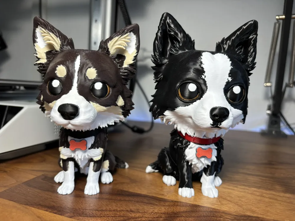 Border Collie - Free 3D Print Model - MakerWorld