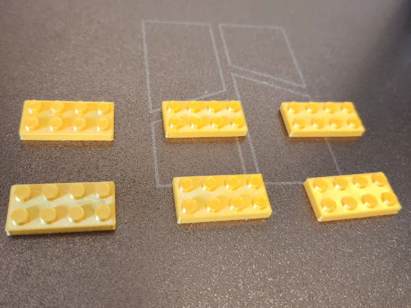 Brick with magnet for decor on metal surfaces