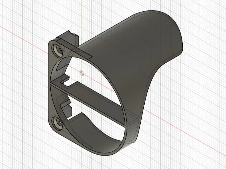 40MM Fan Shroud - Left Sided