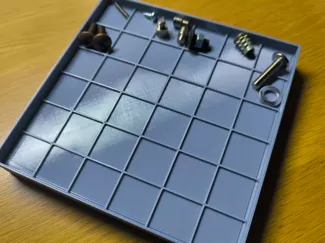 Small parts tray