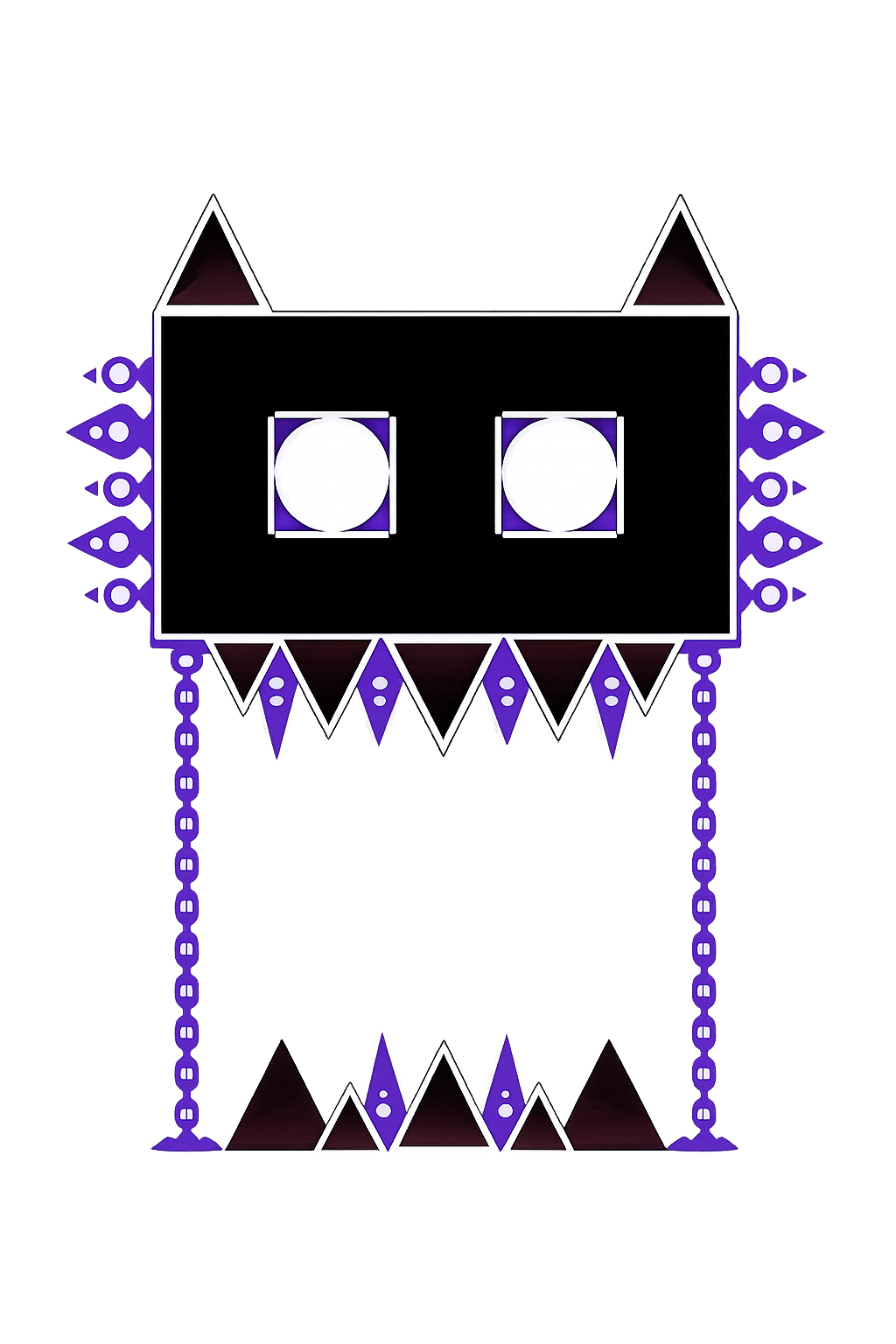 Miniatura 136 do modelo 3D Geometry Dash Icon