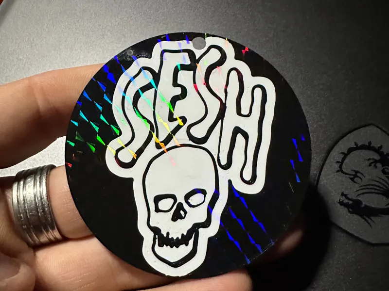 bones keychain