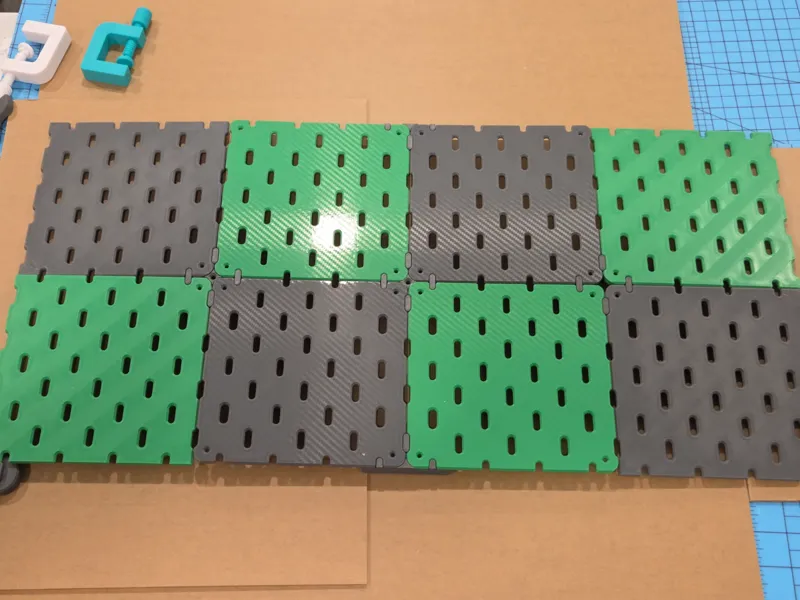 Continuous Skadis pegboard for A1mini
