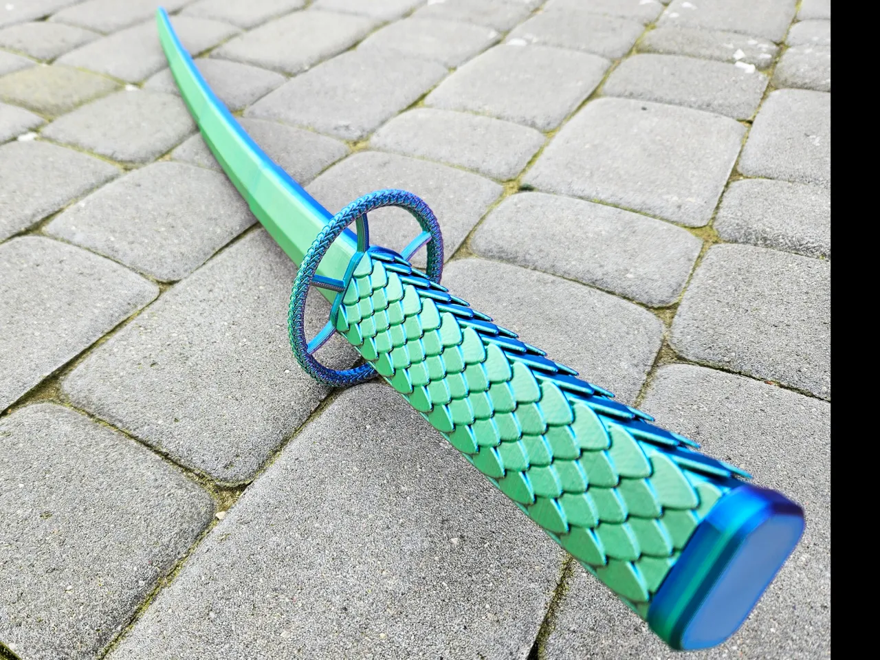 Dragonite Katana (Print-in-Place) view 2