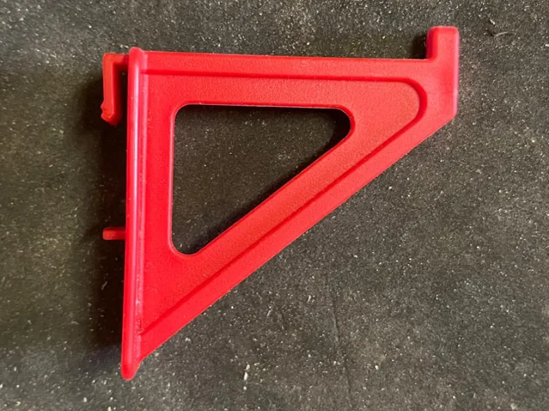 Angled/Spirit Level Holder for tool mounting wall