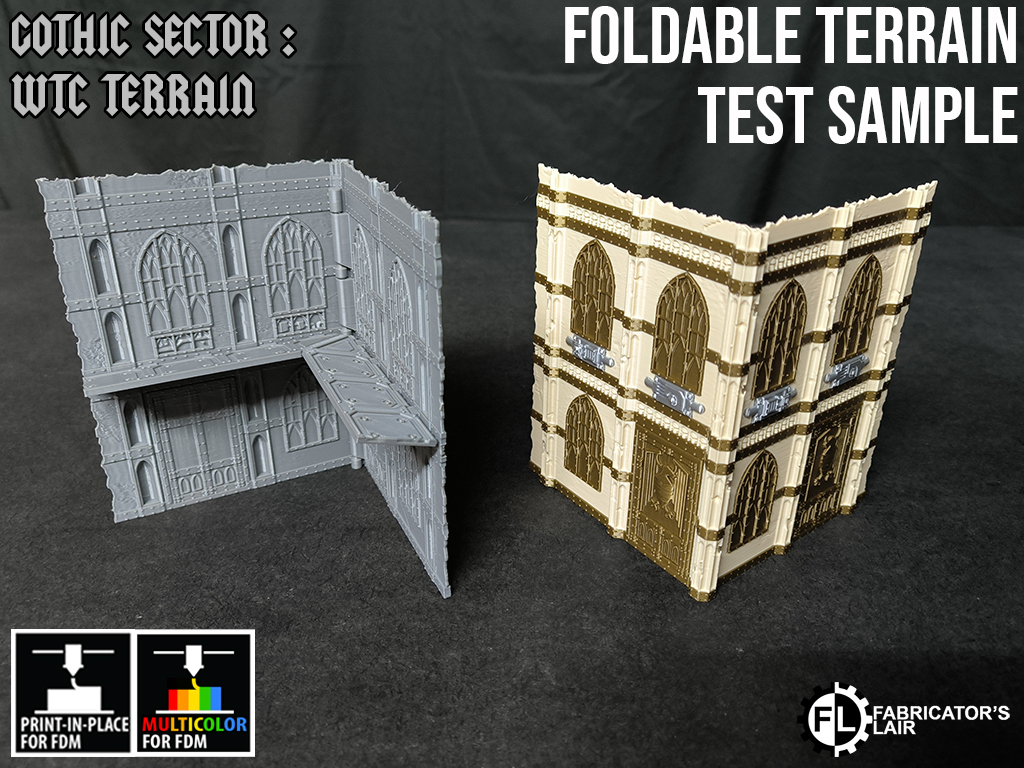 Foldable WTC Terrain - Free Test Sample