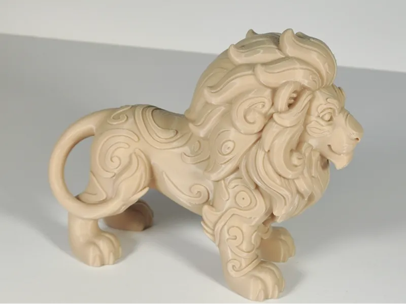 Majestic Swirl Lion