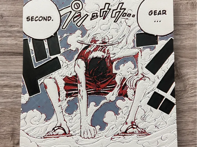 Luffy GearSecond HueForge