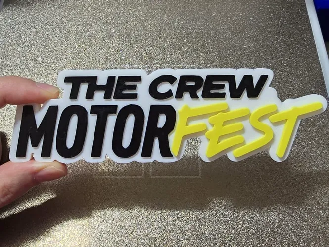 The Crew MotorFest Logo + Schlüsselanhänger