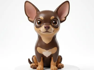 Chihuahua Dog Figure