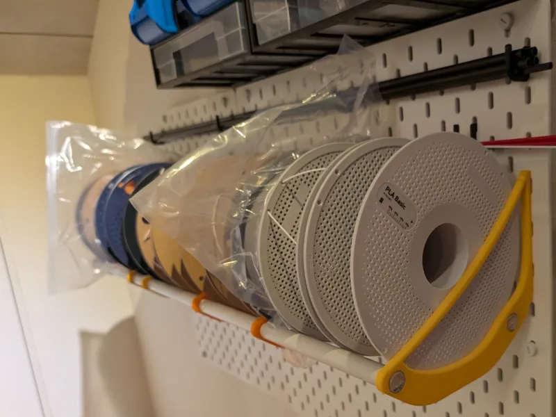Spoolholder for IKEA Skadis