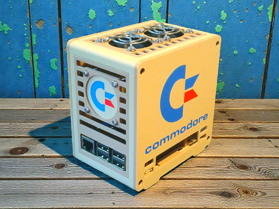 Commodore Themed Raspberry Pi Case