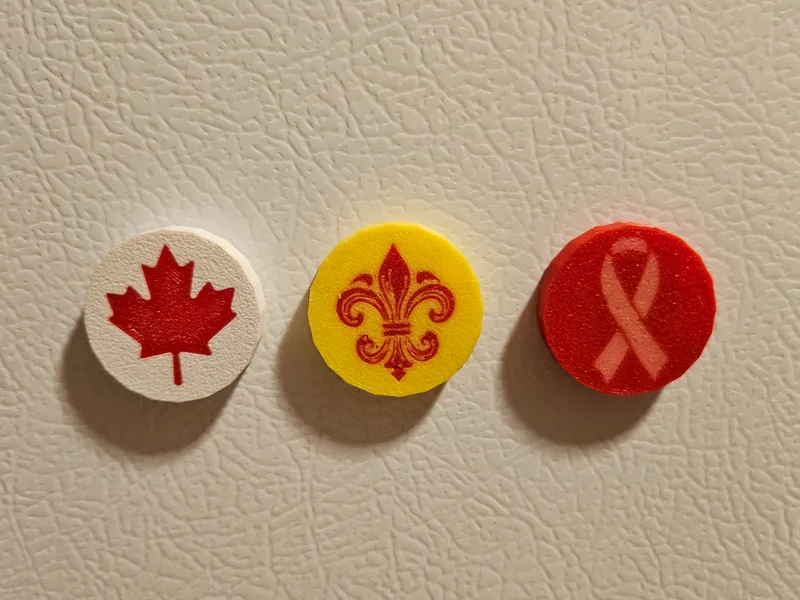 Bundle of 3 Miscellaneous Magnets