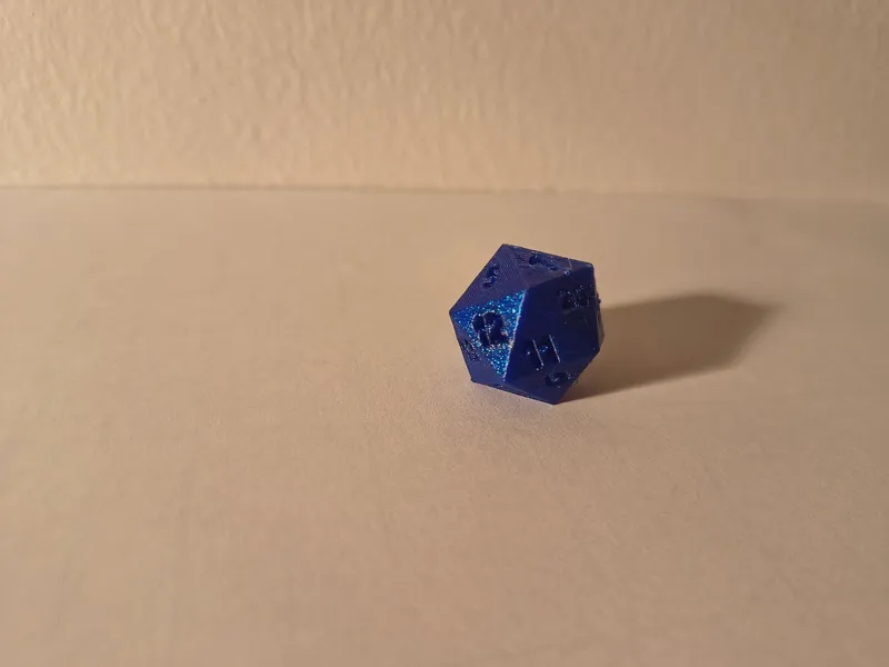 20 side dice
