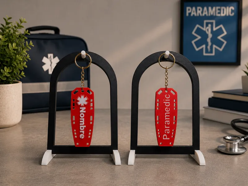 Llavero para Paramédicos Personalizado