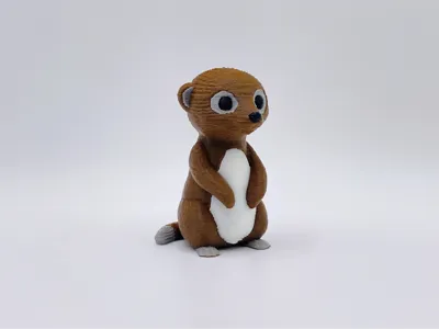 Knitted Meerkat