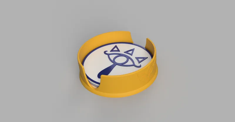 Zelda fanart coasters