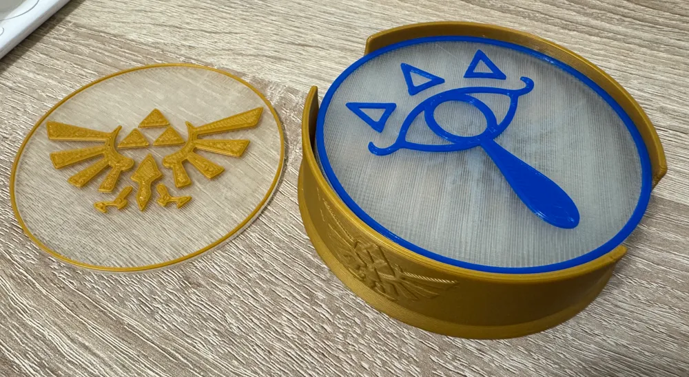 Zelda fanart coasters by Stamatis Sarlis MakerWorld