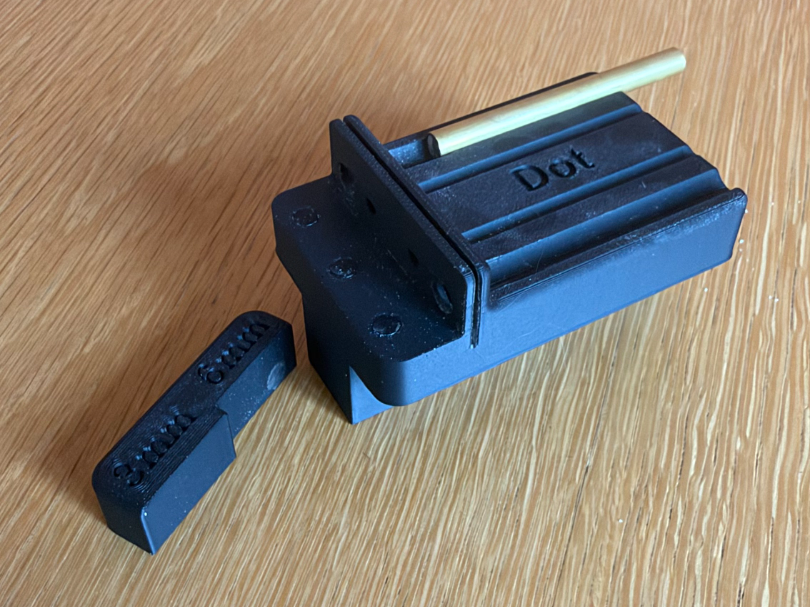 gabarits pour repere de touche guitare 3D model