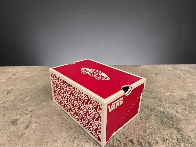 vans mini shoe box w/ hinge
