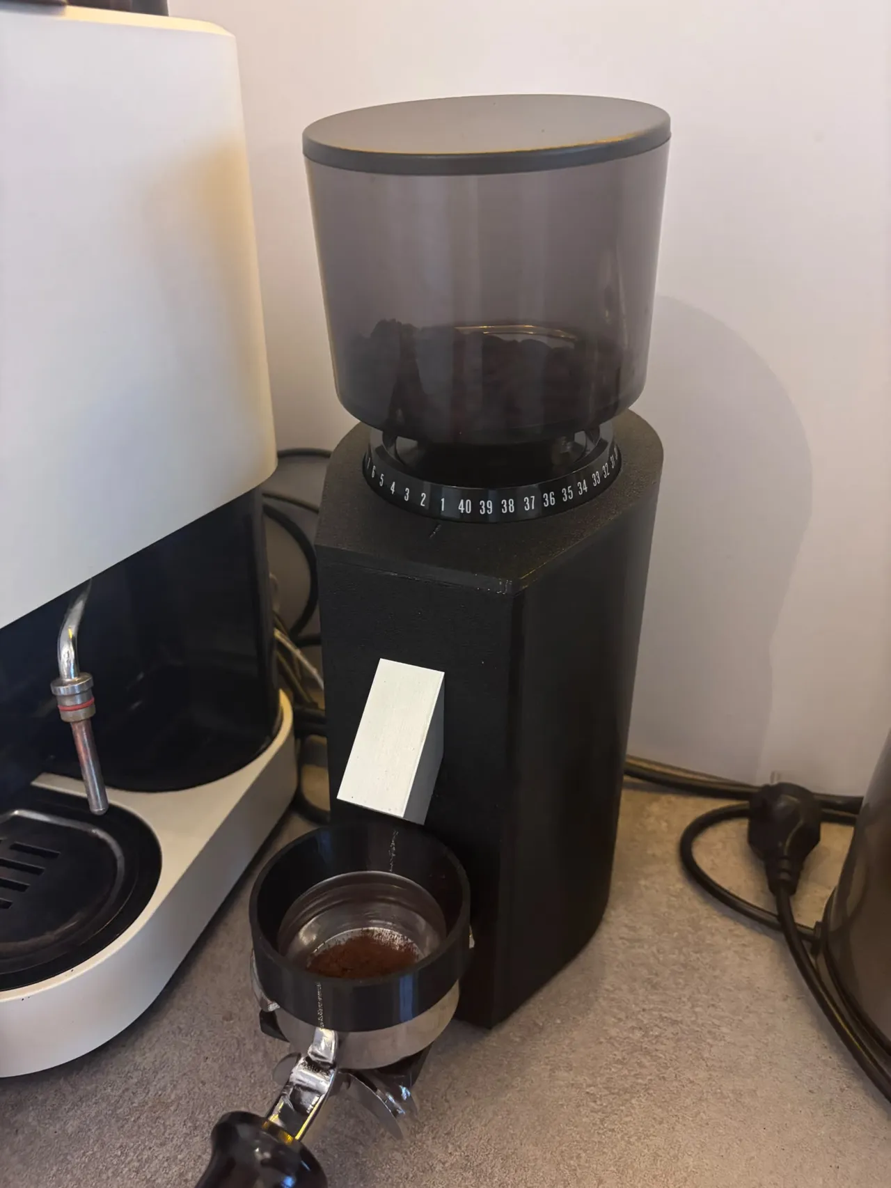 Gaggia MDF Direct Grinder Modification view 2