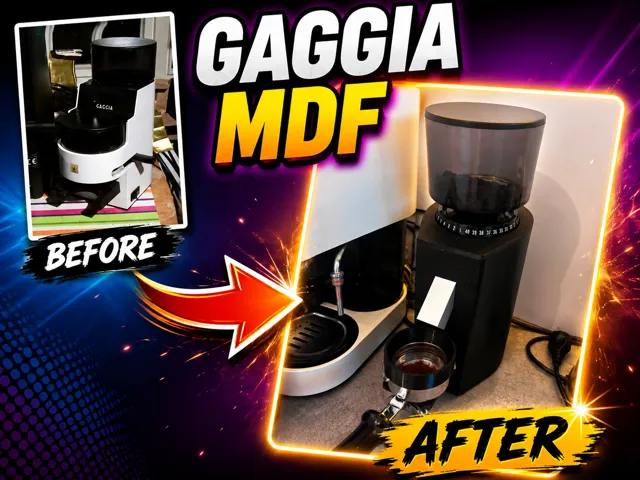 Gaggia MDF Direct Grinder Modification