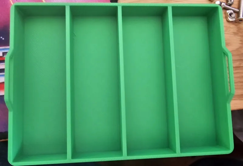 Stackable A1 Tool box Tray with dividers