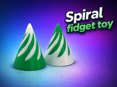 Spiral fidget toy 