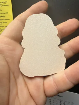 Modelo para impresión 3D: Jesus Fridge Magnet — vista de referencia 4