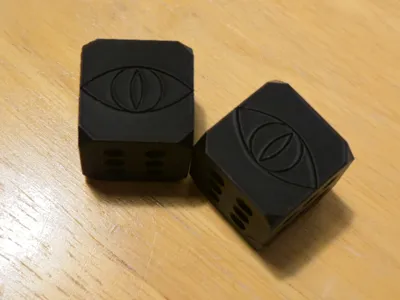 Hakos Baelz Snake Eyes Dice