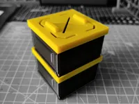 0.2mm layer, 2 walls, 0% infill