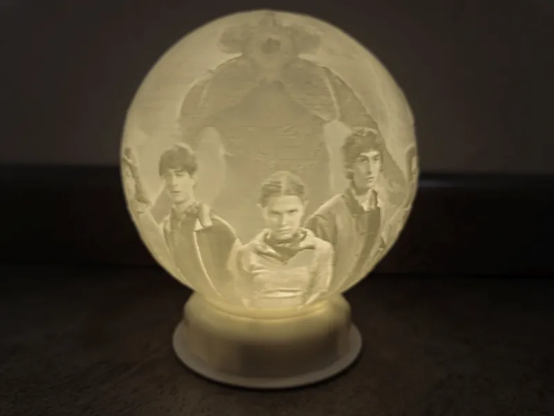 STRANGER THINGS Lithophane lamp