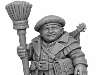 Traveling Painter DnD NPC